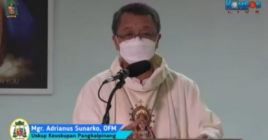Pada Hari Lahir Pancasila, Mgr Adrianus Ajak Umat Katolik Agar Aktif Membangun Relasi Antar Umat Beragama. Pada Hari Lahir Pancasila, Mgr Adrianus Ajak Umat Katolik Agar Aktif Membangun Relasi Antar Umat Beragama.