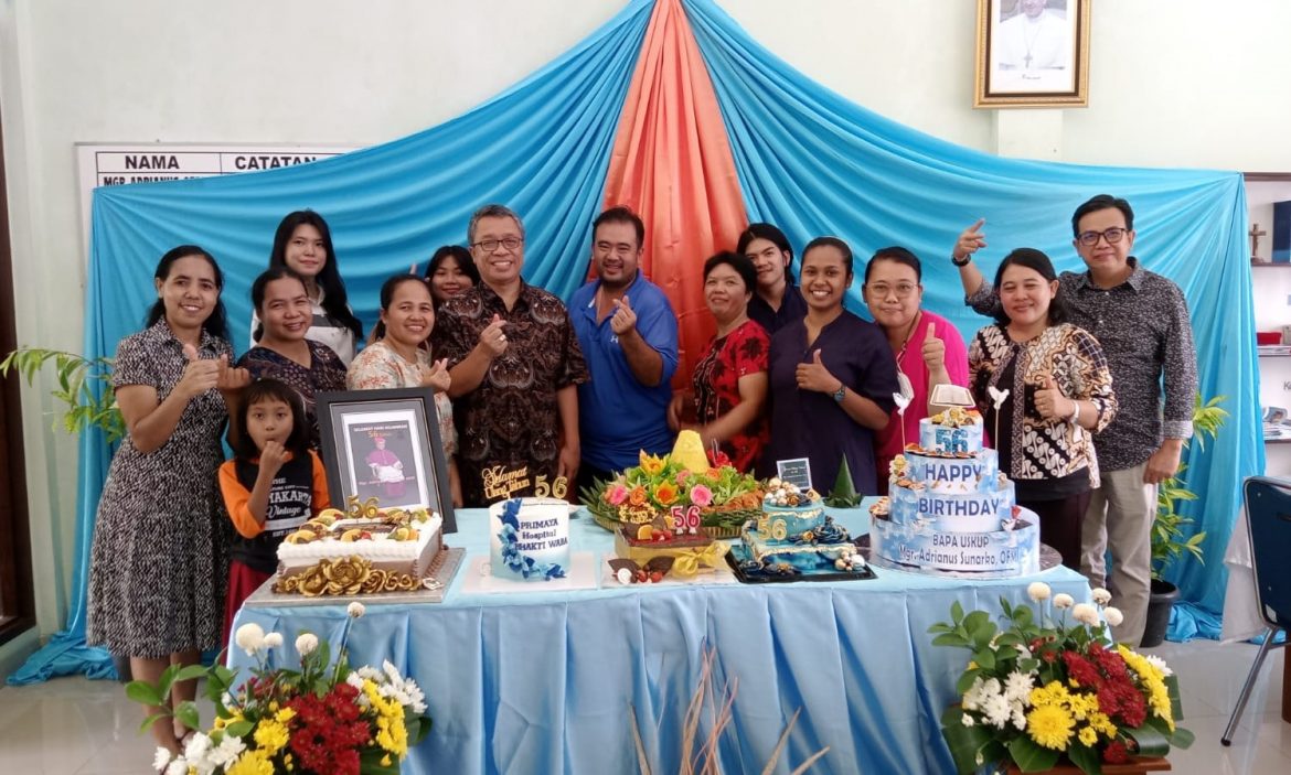 ulang tahun 56 Bapak Uskup