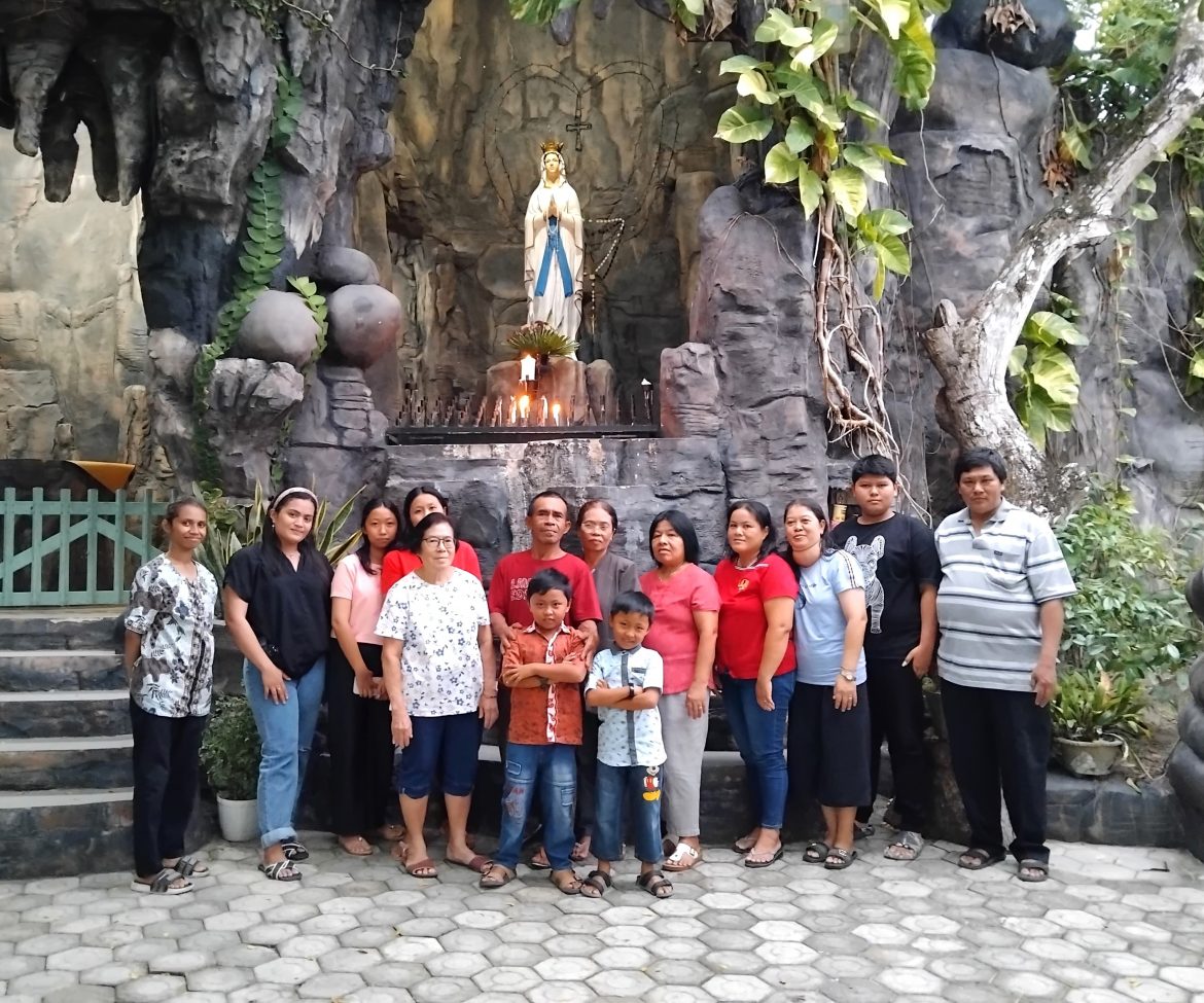 st agatha mentok doa rosario